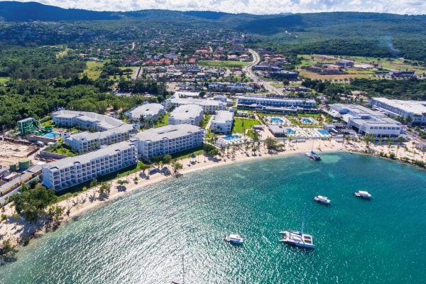 Aerial shot of Riu Montego Bay