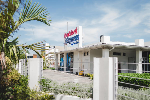 A photo of the Knutsford Express Depot in Drax Hall, Ocho Rios, Jamaica