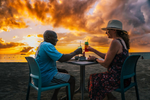 Romantic Sunset Dinner