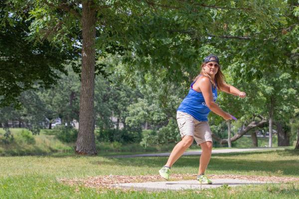 Lincoln Park disc golf course