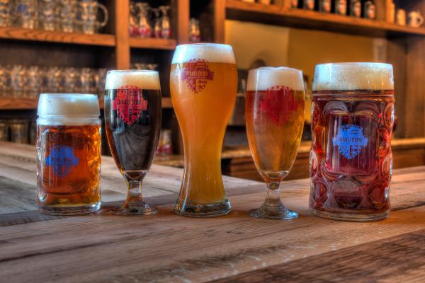 Various beers from Schulz Brau Brewing Company