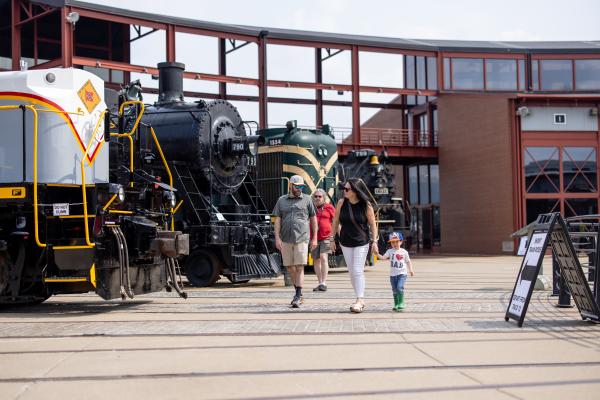 Steamtown National Historic Site in Scranton, PA