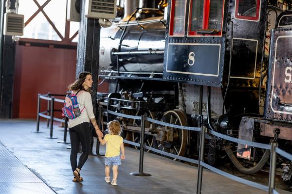 Steamtown National Historic Site in Scranton, PA
