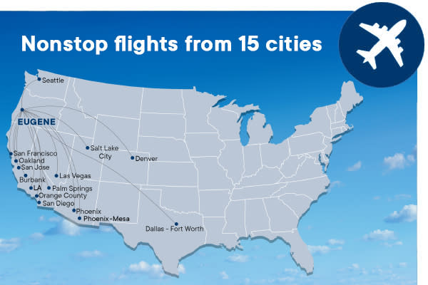 Nonstop Flights Route Map Promo