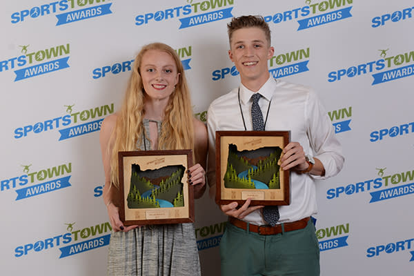 Male and Female Student Athletes of the Year by Colin Morton