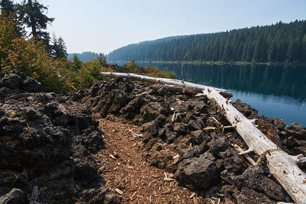 Hiking at Clear Lake