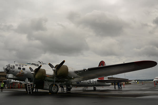 B-17 Bomber by Colin Morton