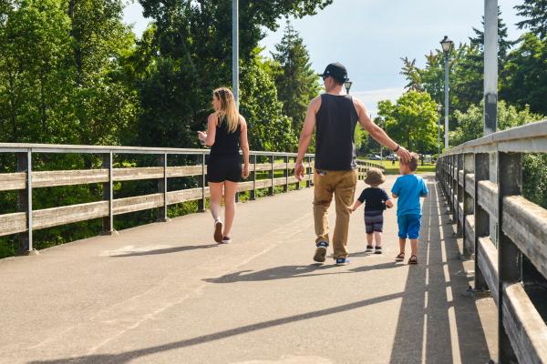 paved walking trails near me now