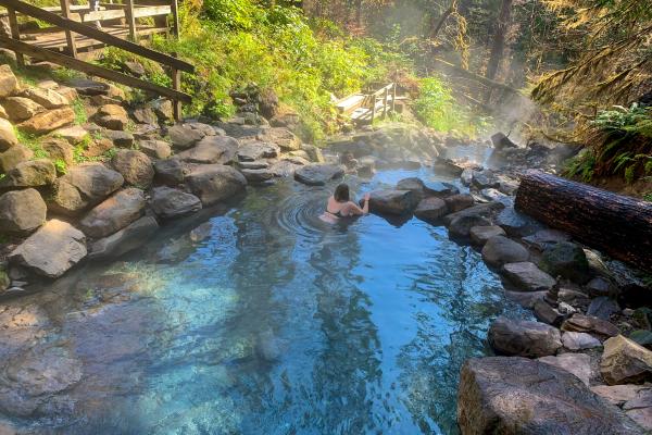Hot Springs Guide Eugene Cascades Oregon Coast
