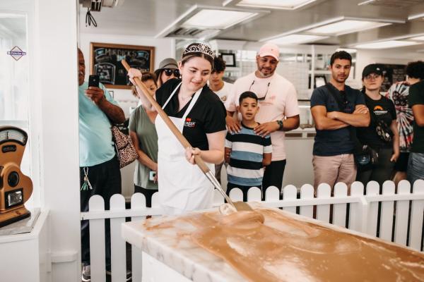 making fudge
