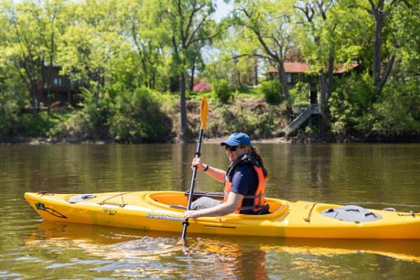 kayaking