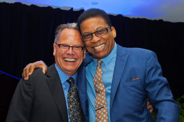 Tim Jackson and Herbie Hancock