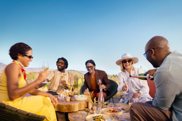Brunch at Chandon in Napa Valley