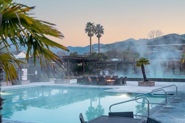 Calistoga Spa Hot Springs pools