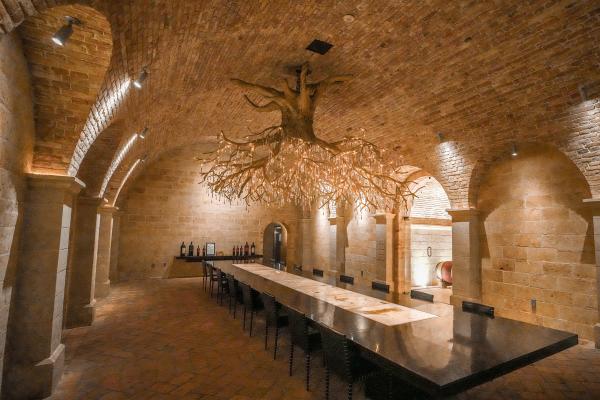 HALL Rutherford wine cave