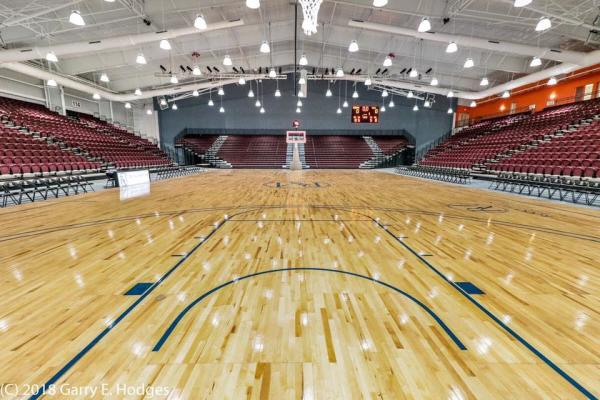 Rocky Mount Event Center basketball court