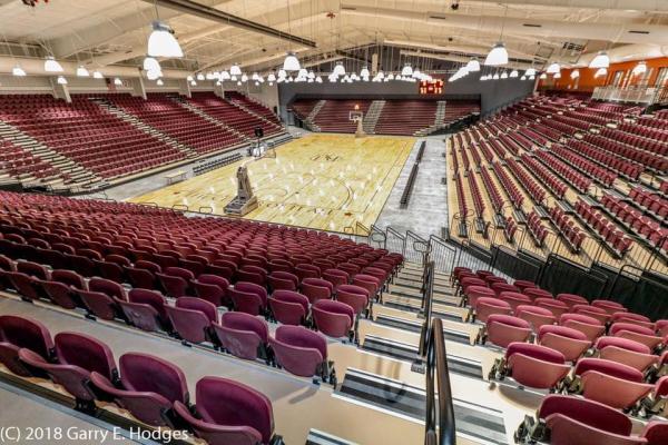 Rocky Mount Event Center basketball court