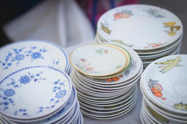 Scavenger's Antiques plates