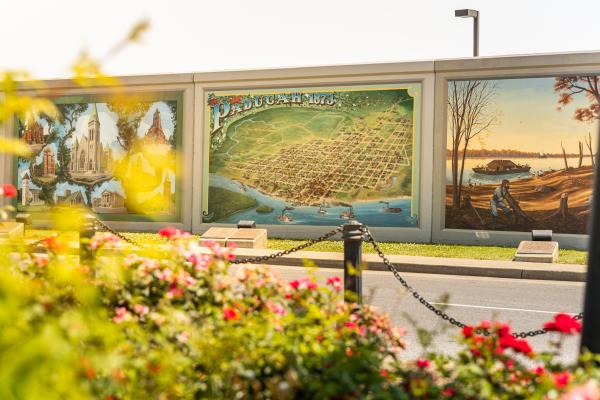 Floodwall Murals