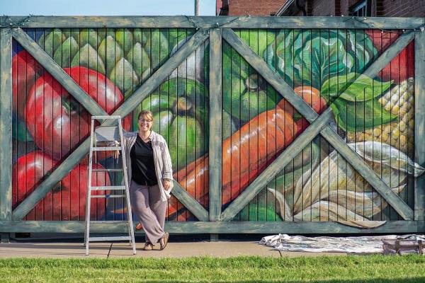 freight house Mural