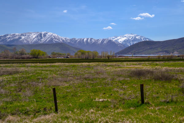 Scenic view of field with Mountains in the distance