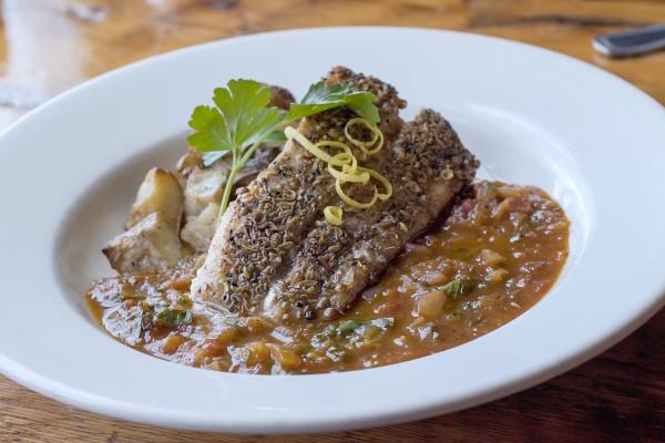 Mahi Mahi on a Dish