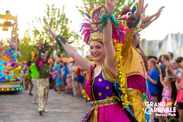 people at Carnivale Walk