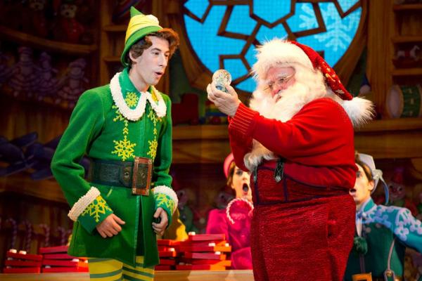 Santa and elf