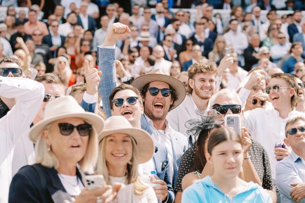 Crowd at Ascot Racecourse, Perth City