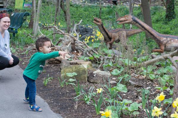 Dino Scavenger Hunt with Roger Williams Park Zoo