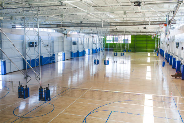 UW Health Sports Factory volleyball nets
