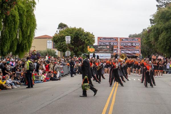 marching band pumpkin fest