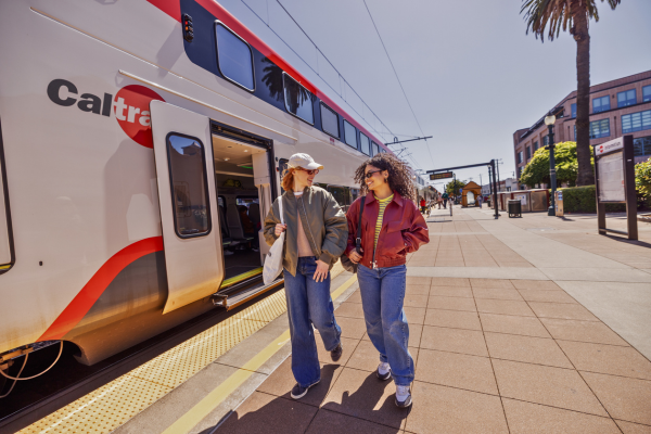 Caltrain girls