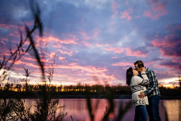 Cranberry Flats engagement photo