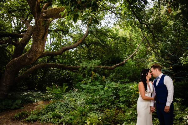 Forestry Farm wedding photo