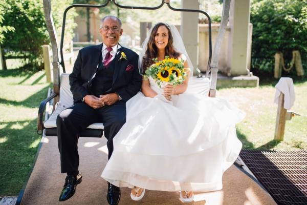 Bride on lift