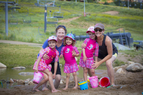 Plenty of fun to be had my children and adults at the base of Steamboat Resort.