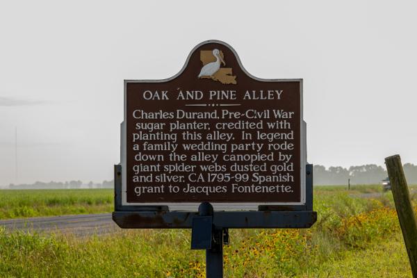 Oak and Pine Alley Landmark