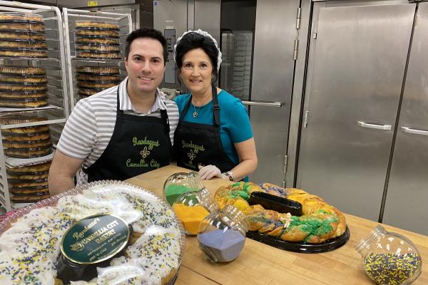 Zach & Tricia Randazzo-Zornes, Randazzo's Camellia City Bakery
