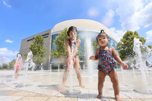 Splash Pad adjacent to Smart Financial Centre