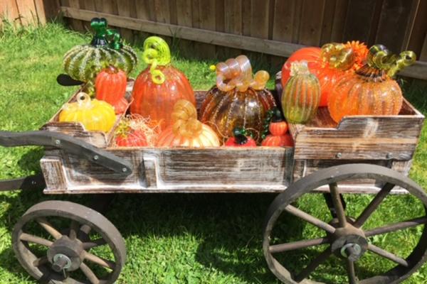tacoma glassblowing studio glass pumpkin patch
