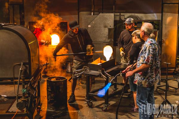 Hot Shop Artist at Museum of Glass