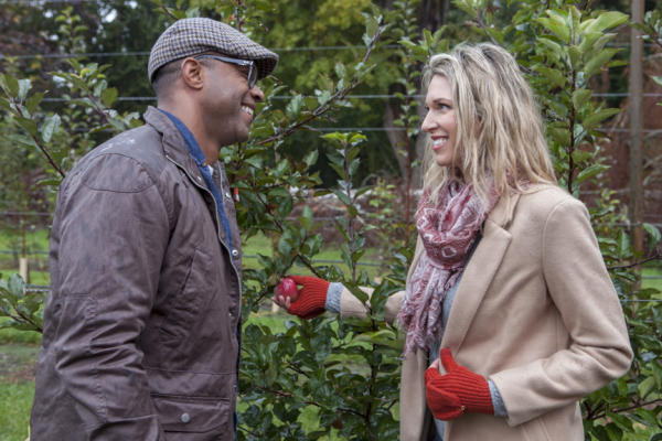 Man and Woman Drinking Cider in Puyallup, Washington
