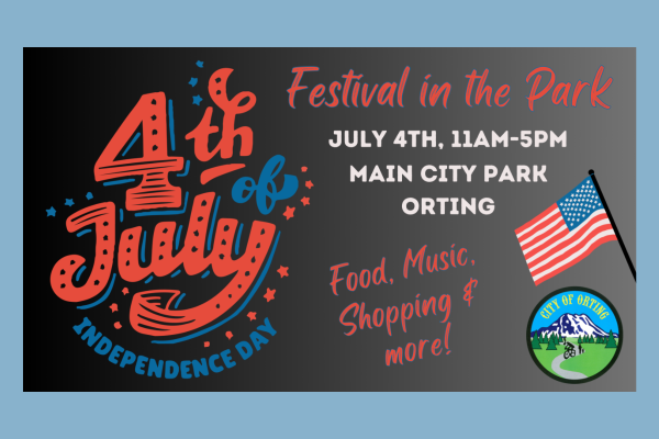 orting 4th of july festival in the park