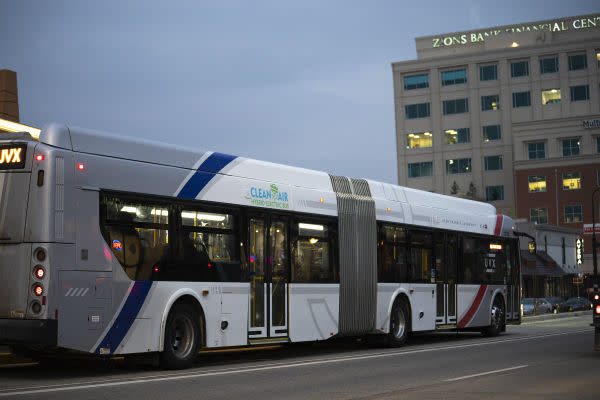 UVX Diesel Hybrid Bus