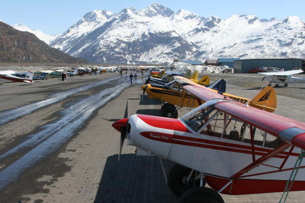 Airplanes at Valdez Pioneer Field Airport