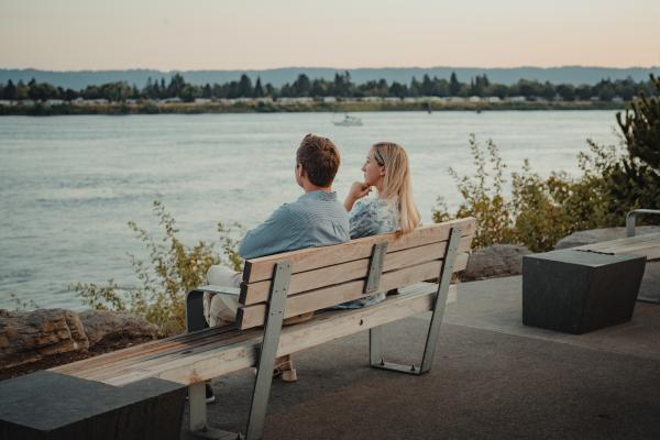 Couple on the Waterfront_Sunset