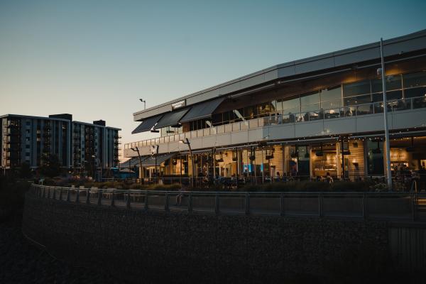 Vancouver Waterfront at Night