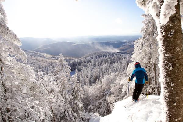 Bolton Valley skiing