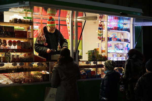 bod på julemarkedet